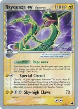 Rayquaza ex (97/101) (Delta Species) (Legendary Ascent - Tom Roos) [World Championships 2007] | Galactic Gamez