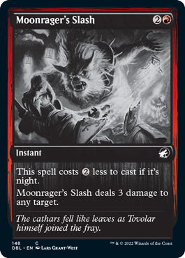 Moonrager's Slash [Innistrad: Double Feature] | Galactic Gamez