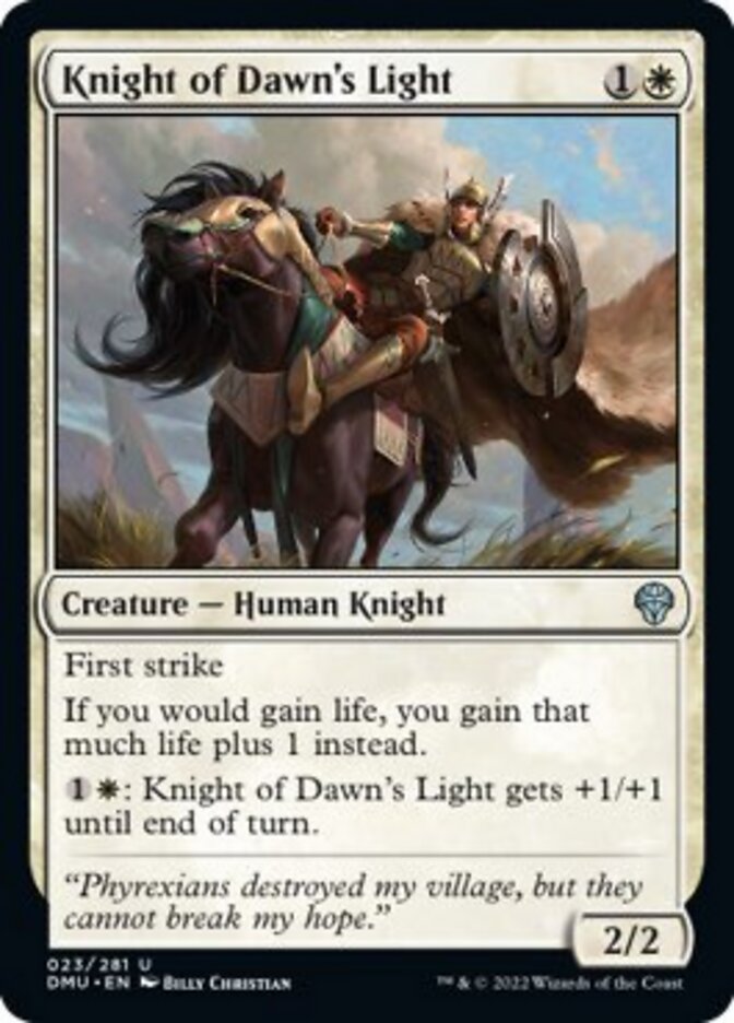 Knight of Dawn's Light [Dominaria United] | Galactic Gamez