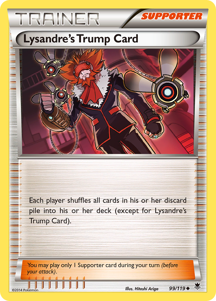 Lysandre's Trump Card (99/119) [XY: Phantom Forces] | Galactic Gamez