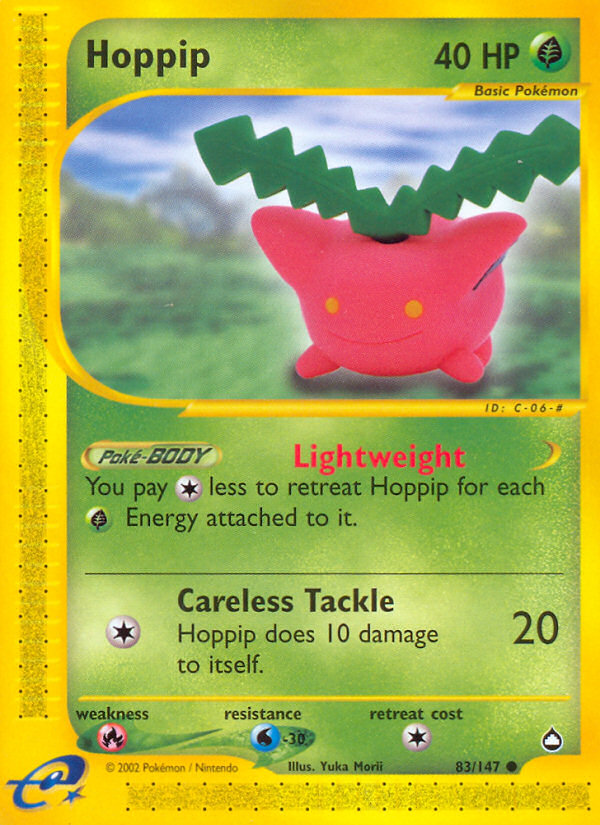 Hoppip (83/147) [Aquapolis] | Galactic Gamez