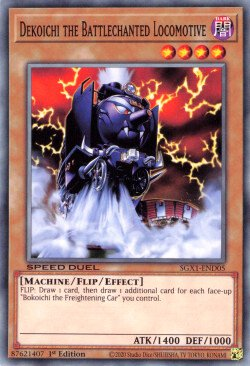 Dekoichi the Battlechanted Locomotive [SGX1-END05] Common | Galactic Gamez