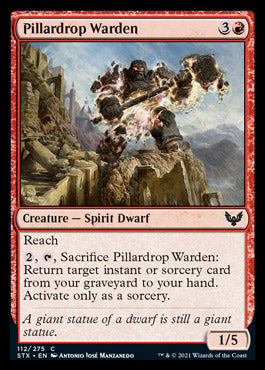 Pillardrop Warden [Strixhaven: School of Mages] | Galactic Gamez