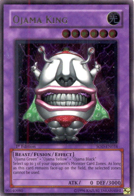 Ojama King (UTR) [SOD-EN034] Ultimate Rare | Galactic Gamez