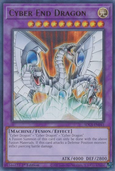 Cyber End Dragon [SDCS-EN041] Ultra Rare | Galactic Gamez