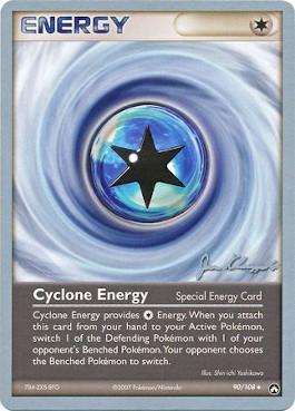 Cyclone Energy (90/108) (Psychic Lock - Jason Klaczynski) [World Championships 2008] | Galactic Gamez