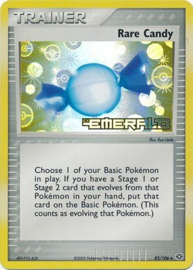 Rare Candy (83/106) (Stamped) [EX: Emerald] | Galactic Gamez