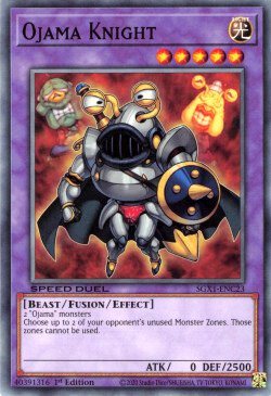 Ojama Knight [SGX1-ENC23] Common | Galactic Gamez