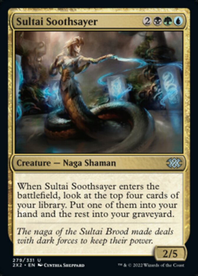 Sultai Soothsayer [Double Masters 2022] | Galactic Gamez