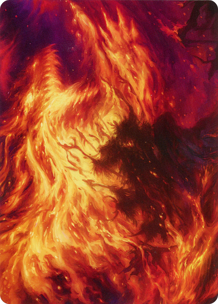 Stoke the Flames Art Card [March of the Machine Art Series] | Galactic Gamez