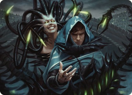 Phyrexian Arena Art Card [Phyrexia: All Will Be One Art Series] | Galactic Gamez