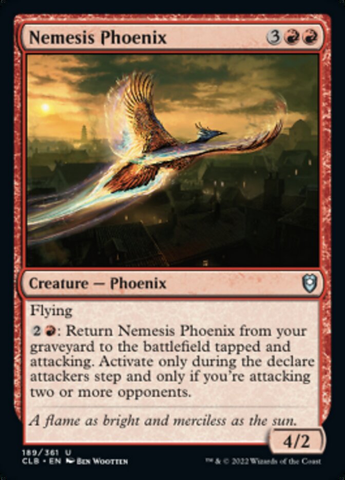 Nemesis Phoenix [Commander Legends: Battle for Baldur's Gate] | Galactic Gamez