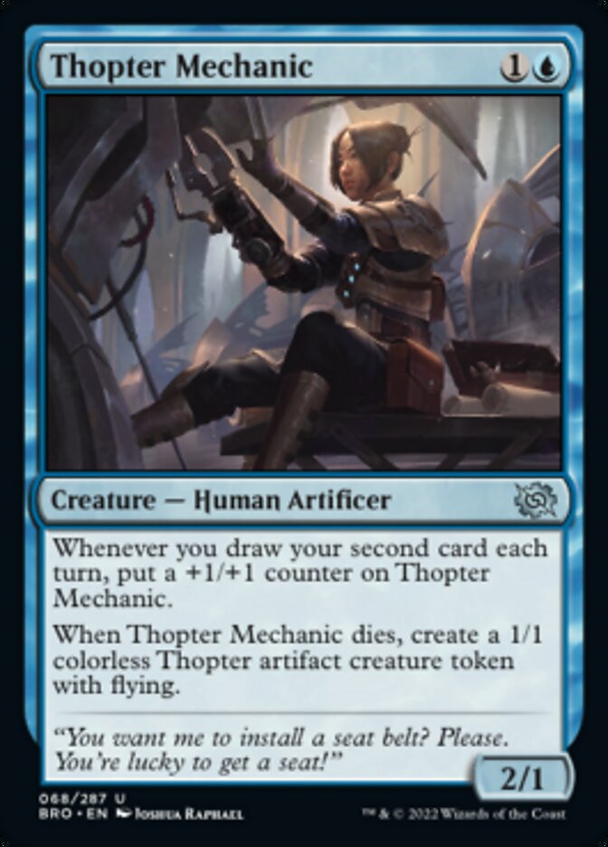 Thopter Mechanic [The Brothers' War] | Galactic Gamez