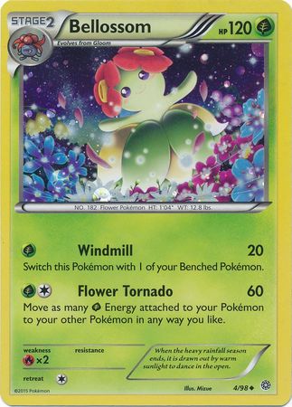 Bellossom (4/98) (Cosmos Holo) [XY: Ancient Origins] | Galactic Gamez