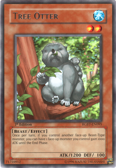 Tree Otter [RGBT-EN095] Rare | Galactic Gamez