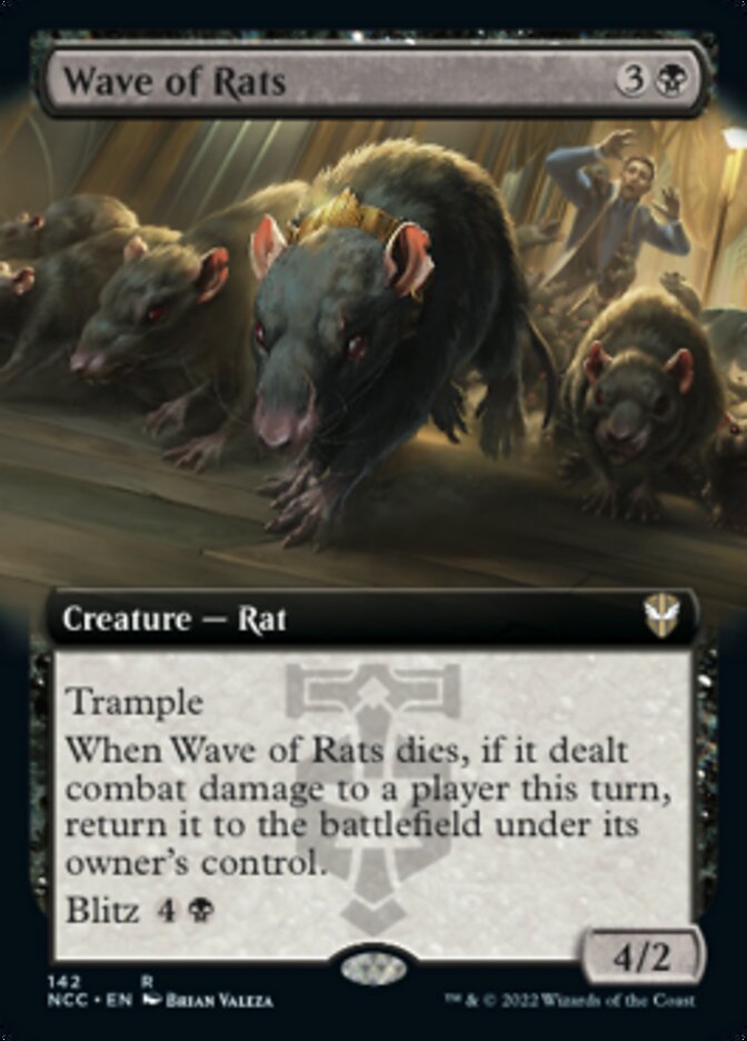 Wave of Rats (Extended Art) [Streets of New Capenna Commander] | Galactic Gamez