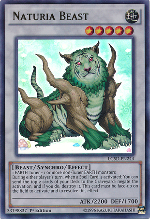 Naturia Beast [LC5D-EN244] Ultra Rare | Galactic Gamez