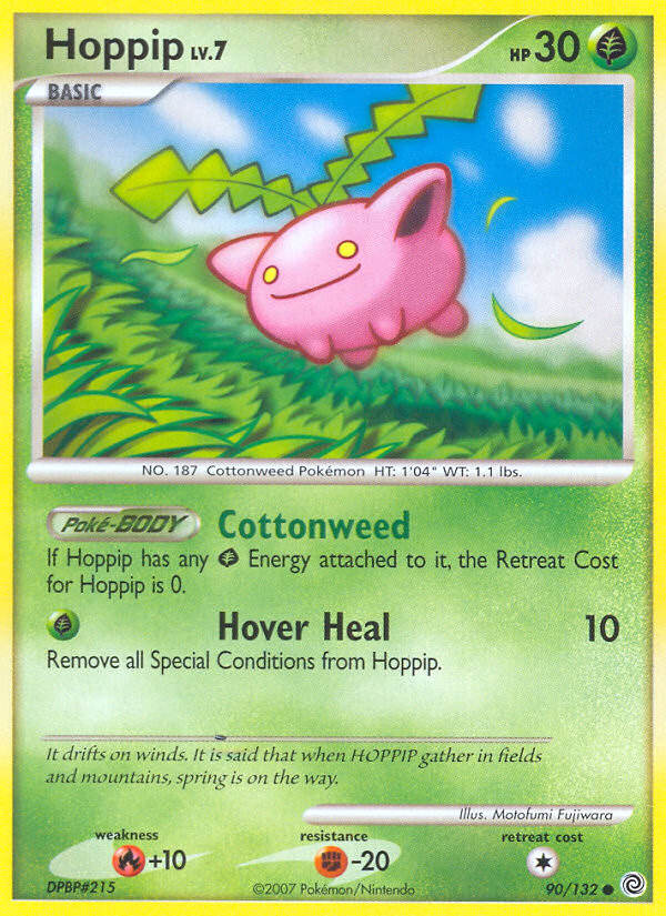 Hoppip (90/132) [Diamond & Pearl: Secret Wonders] | Galactic Gamez