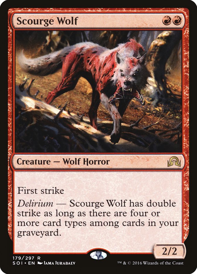 Scourge Wolf [Shadows over Innistrad] | Galactic Gamez