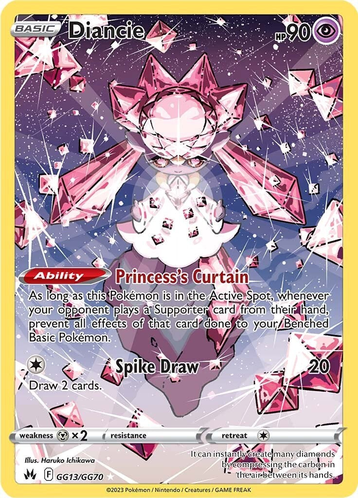 Diancie (GG13/GG70) [Sword & Shield: Crown Zenith] | Galactic Gamez