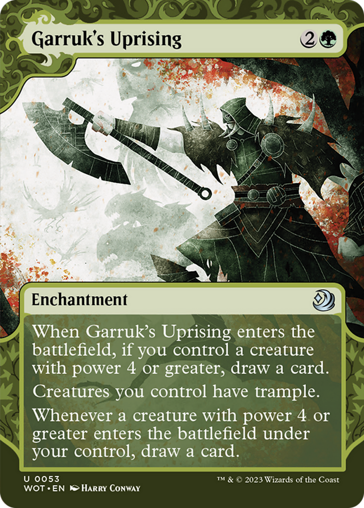 Garruk's Uprising [Wilds of Eldraine: Enchanting Tales] | Galactic Gamez