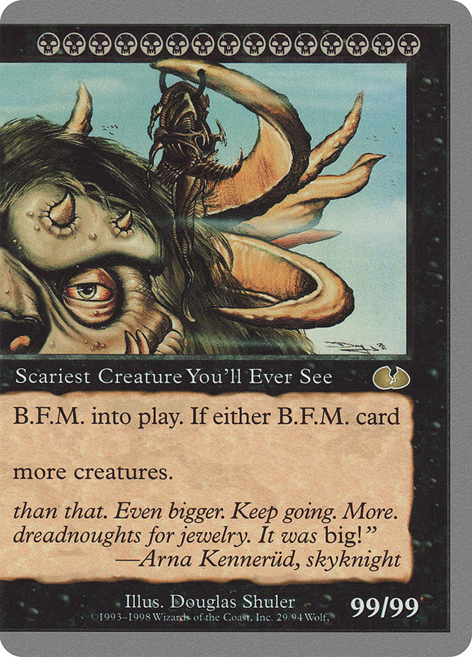 B.F.M. (Big Furry Monster) (29/94) [Unglued] | Galactic Gamez