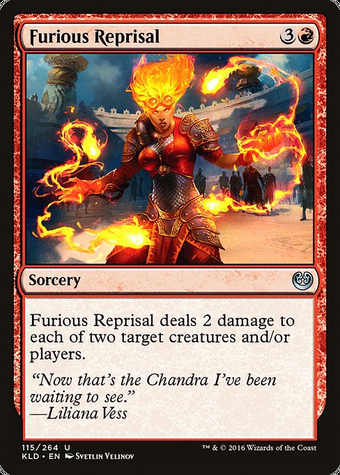 Furious Reprisal [Kaladesh] | Galactic Gamez