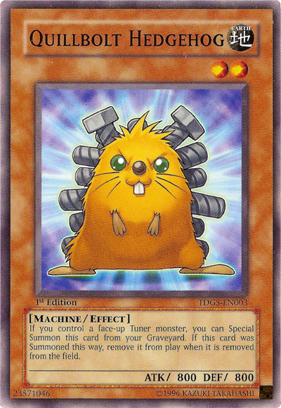 Quillbolt Hedgehog [TDGS-EN003] Common | Galactic Gamez