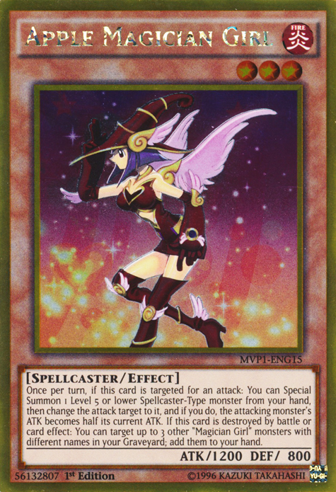 Apple Magician Girl [MVP1-ENG15] Gold Rare | Galactic Gamez