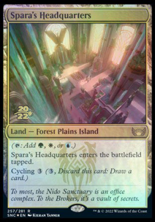 Spara's Headquarters [Streets of New Capenna Prerelease Promos] | Galactic Gamez