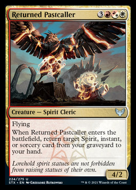 Returned Pastcaller [Strixhaven: School of Mages] | Galactic Gamez