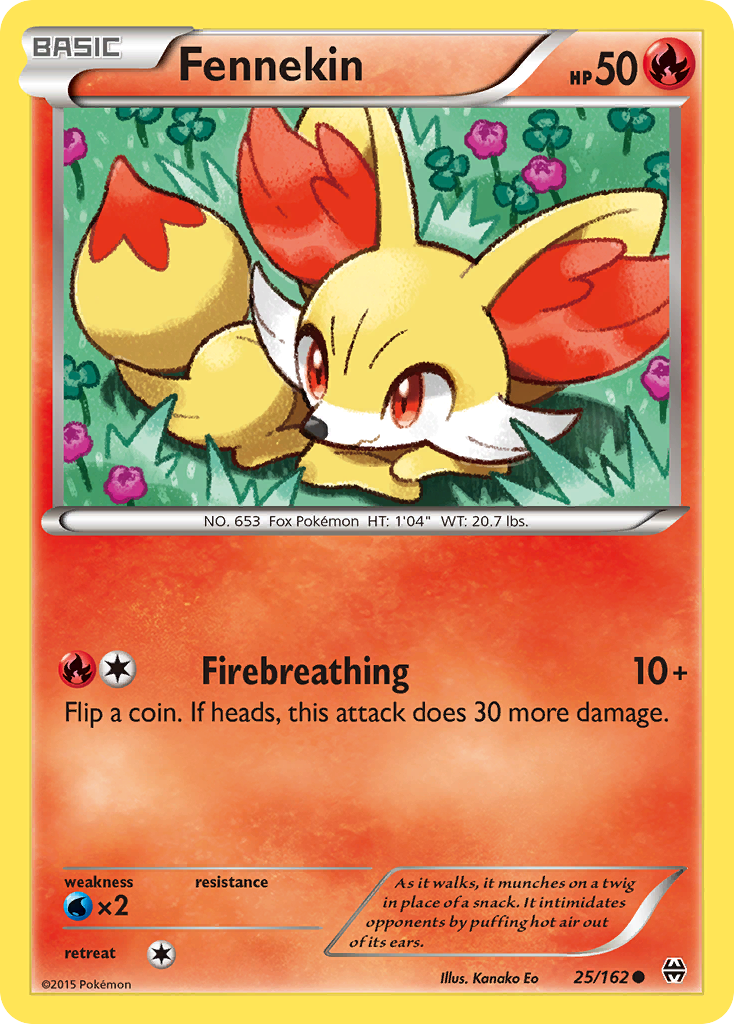 Fennekin (25/162) [XY: BREAKthrough] | Galactic Gamez