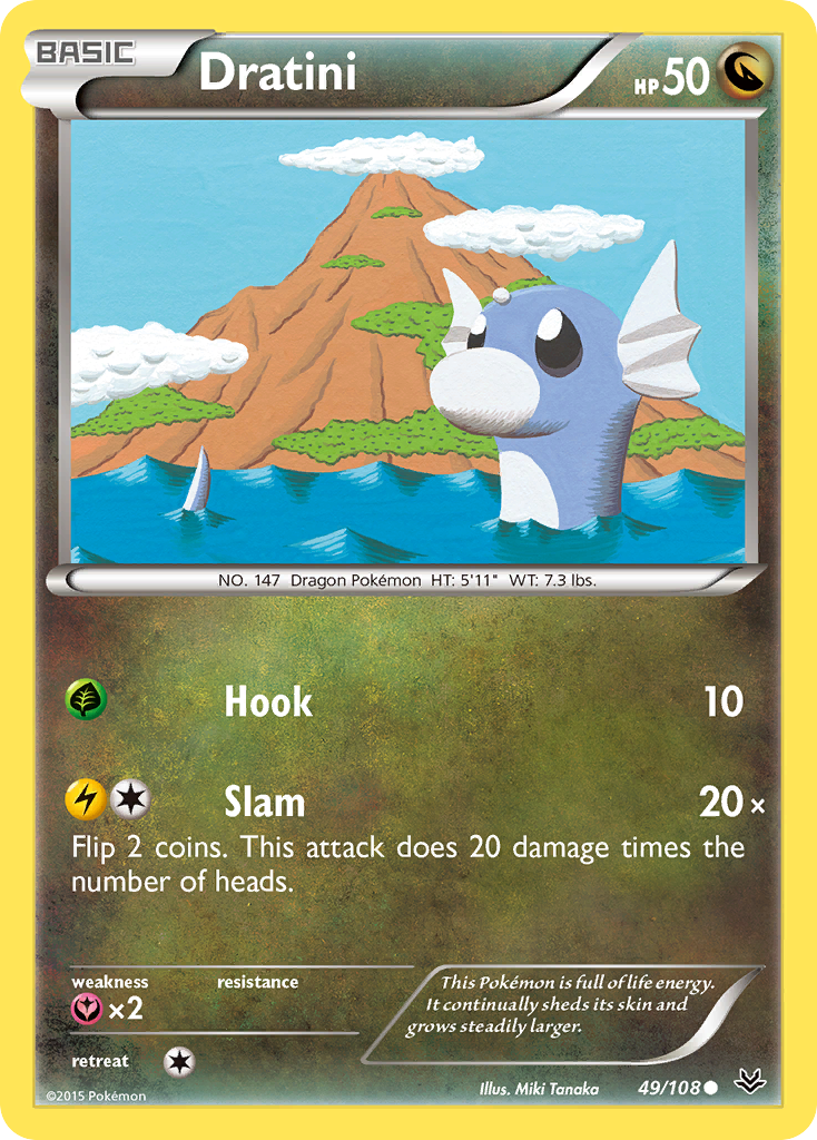 Dratini (49/108) [XY: Roaring Skies] | Galactic Gamez