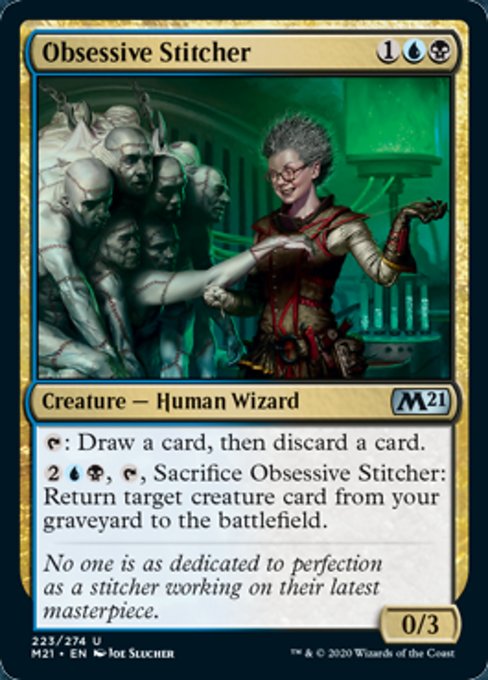 Obsessive Stitcher [Core Set 2021] | Galactic Gamez