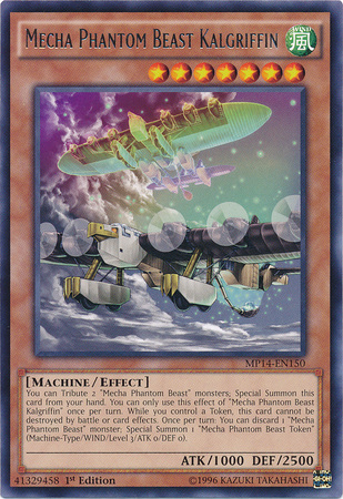 Mecha Phantom Beast Kalgriffin [MP14-EN150] Rare | Galactic Gamez