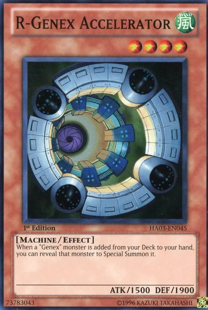 R-Genex Accelerator [HA03-EN045] Super Rare | Galactic Gamez