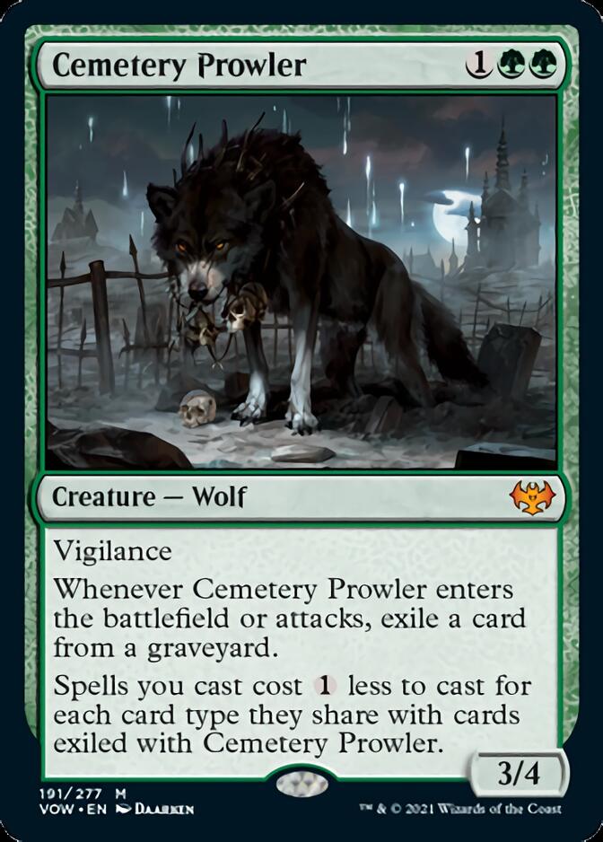 Cemetery Prowler [Innistrad: Crimson Vow] | Galactic Gamez