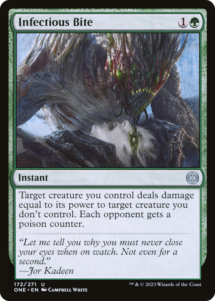 Infectious Bite [Phyrexia: All Will Be One] | Galactic Gamez