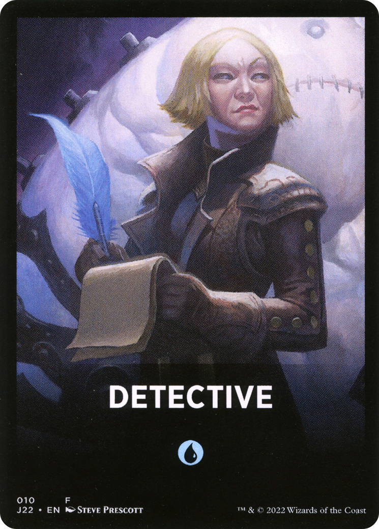 Detective Theme Card [Jumpstart 2022 Front Cards] | Galactic Gamez