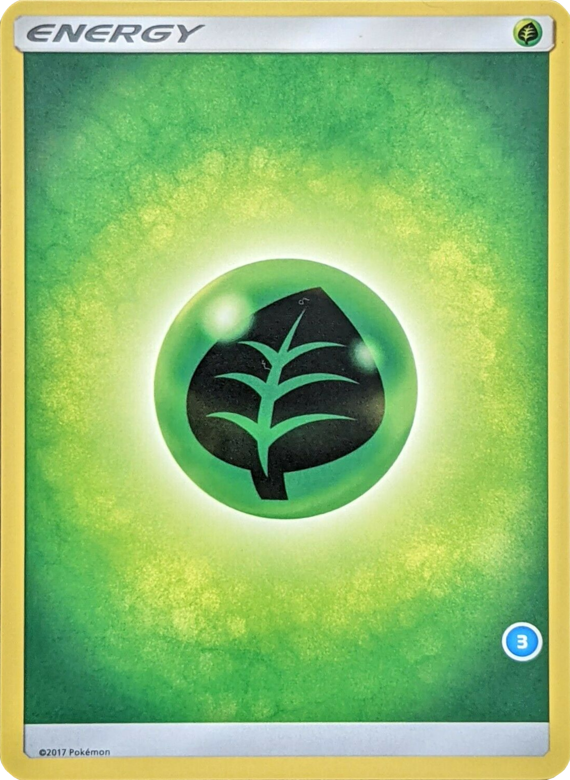 Grass Energy (Deck Exclusive #3) [Sun & Moon: Trainer Kit - Alolan Ninetales] | Galactic Gamez