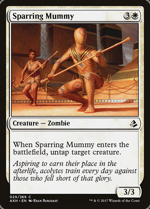 Sparring Mummy [Amonkhet] | Galactic Gamez