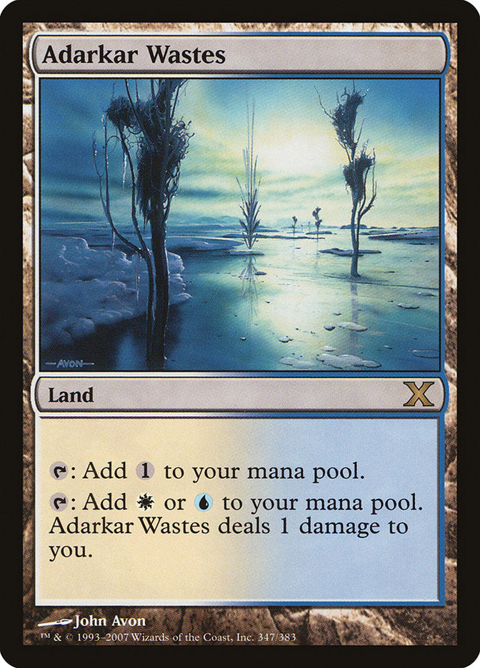 Adarkar Wastes [Tenth Edition] | Galactic Gamez