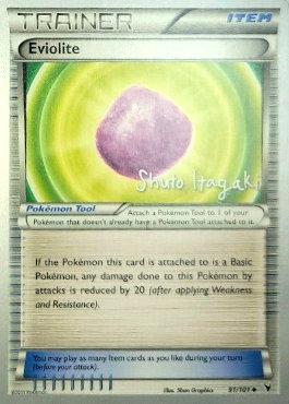 Eviolite (91/101) (Terraki-Mewtwo - Shuto Itagaki) [World Championships 2012] | Galactic Gamez