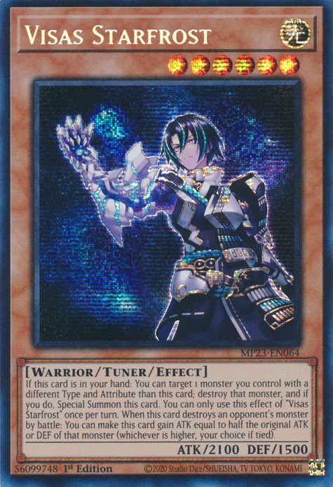 Visas Starfrost [MP23-EN064] Prismatic Secret Rare | Galactic Gamez