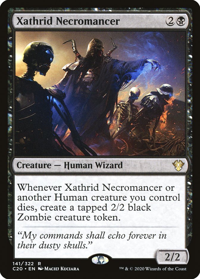 Xathrid Necromancer [Commander 2020] | Galactic Gamez