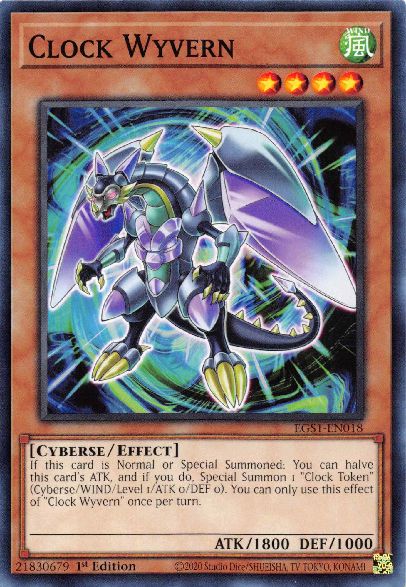 Clock Wyvern [EGS1-EN018] Common | Galactic Gamez