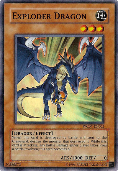 Exploder Dragon [WC07-EN002] Super Rare | Galactic Gamez