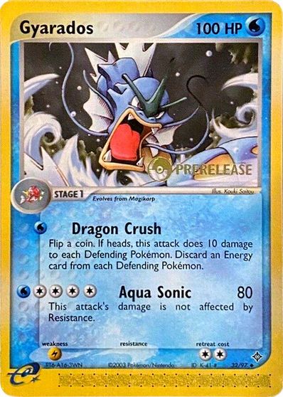 Gyarados (32/97) (Prerelease Promo) [EX: Dragon] | Galactic Gamez