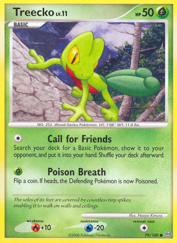 Treecko (79/100) [Diamond & Pearl: Stormfront] | Galactic Gamez