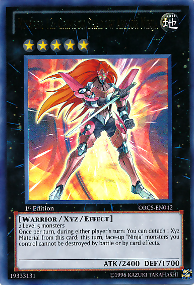 Number 12: Crimson Shadow Armor Ninja [ORCS-EN042] Ultra Rare | Galactic Gamez